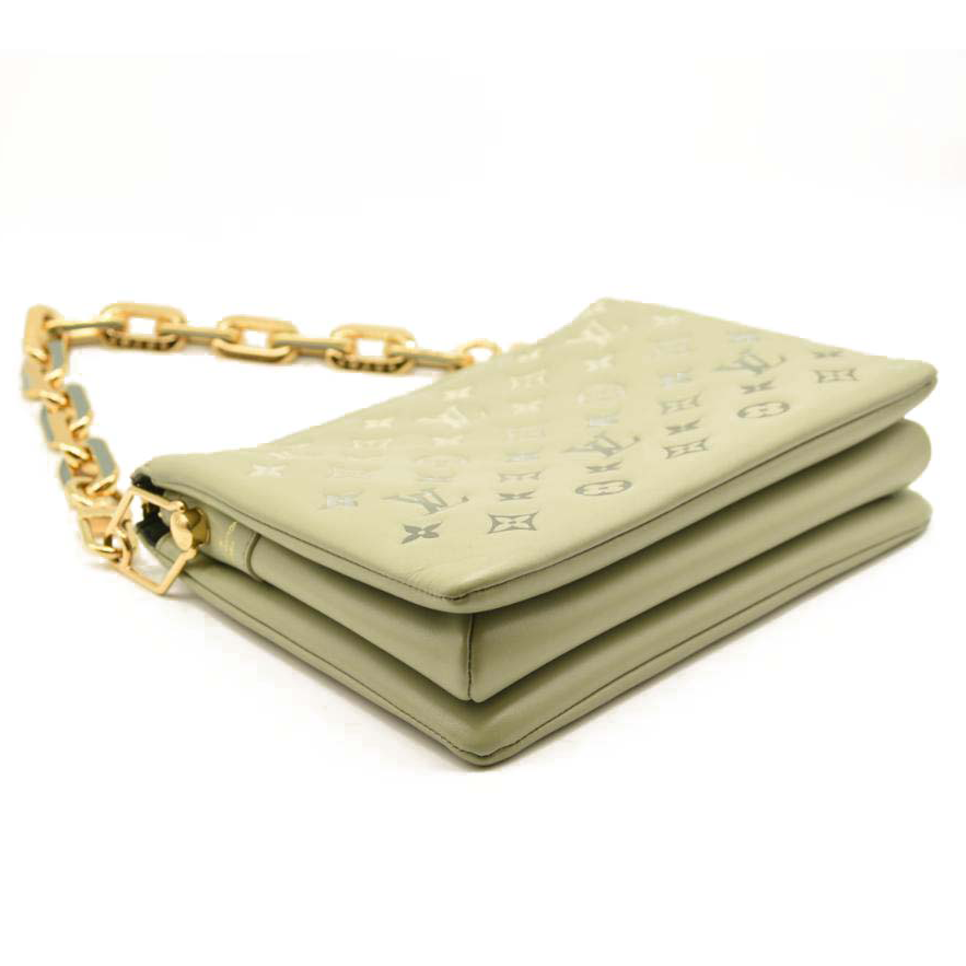 Louis Vuitton Coussin PM Sage Green Leather