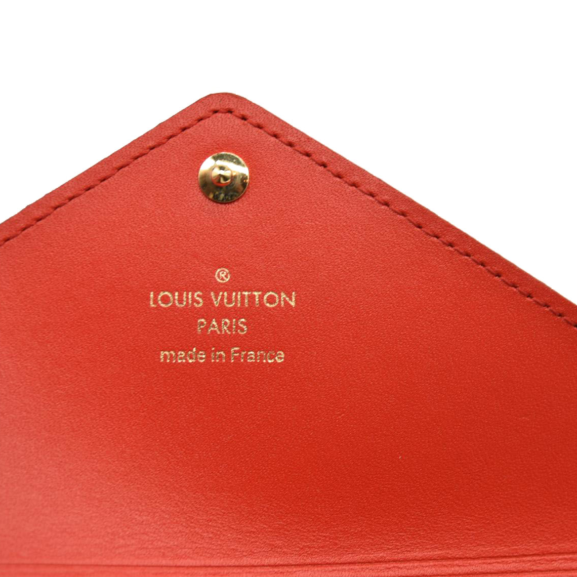 Louis Vuitton  Monogram Medium Kirigami Pochette Insert Red