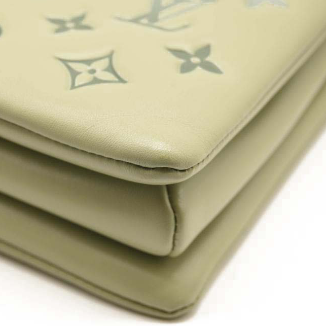 Louis Vuitton Coussin PM Sage Green Leather