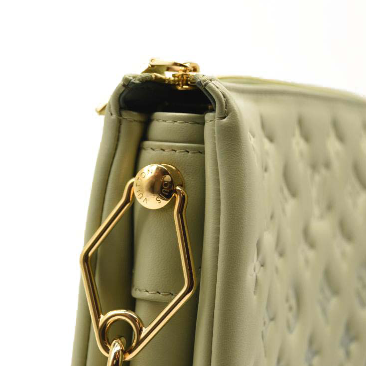 Louis Vuitton Coussin PM Sage Green Leather