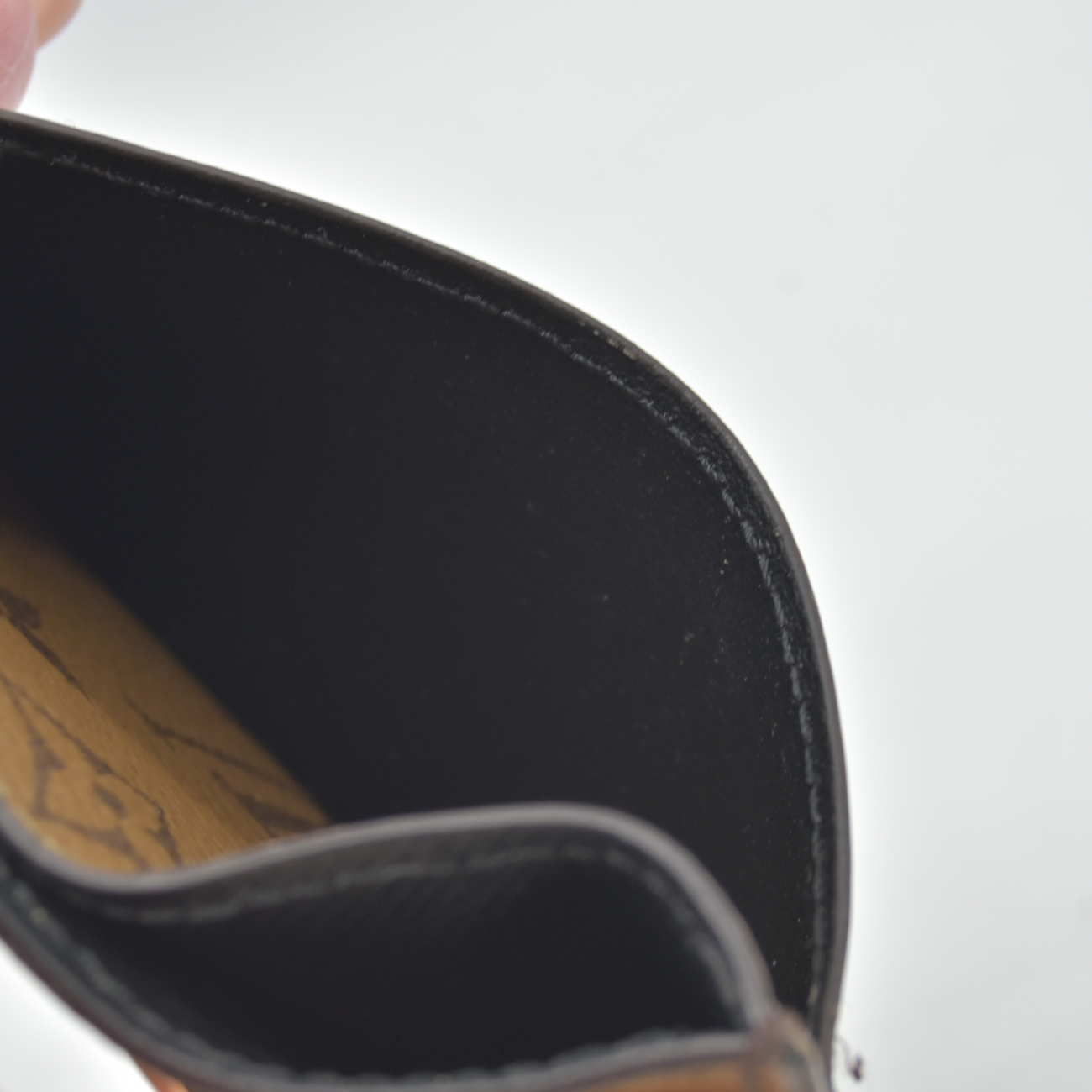 $460 Louis Vuitton Monogram Canvas Reverse Dauphine Card Holder RFID CONSIGNMENT