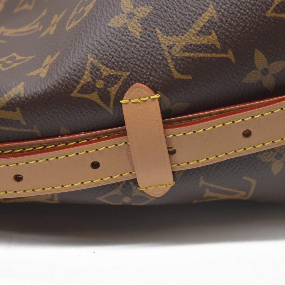 $2850 Louis Vuitton Monogram Carryall PM Brown Crossbody Travel Bag