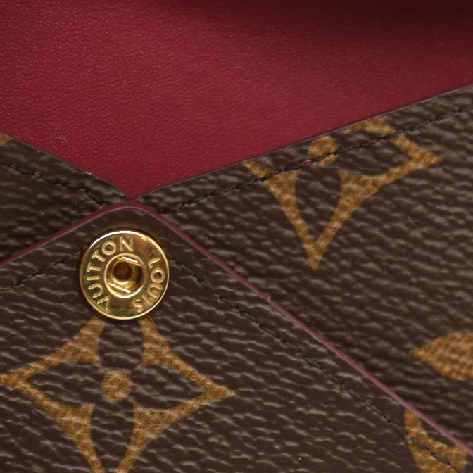 Louis Vuitton  Monogram Small Kirigami Pochette Insert Fuchsia RFID