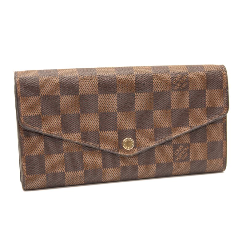 Louis Vuitton Damier Ebene Sarah Wallet NM