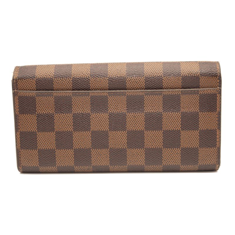 Louis Vuitton Damier Ebene Sarah Wallet NM