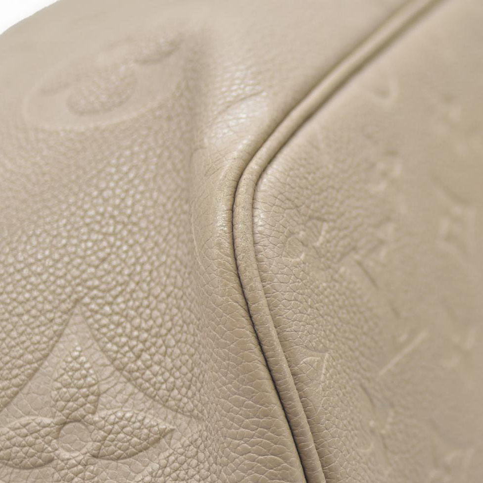 Louis Vuitton  Empreinte Monogram Giant Neverfull MM Tourterelle