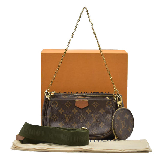 LOUIS VUITTON  Monogram Multi Pochette Accessories Kaki 2021