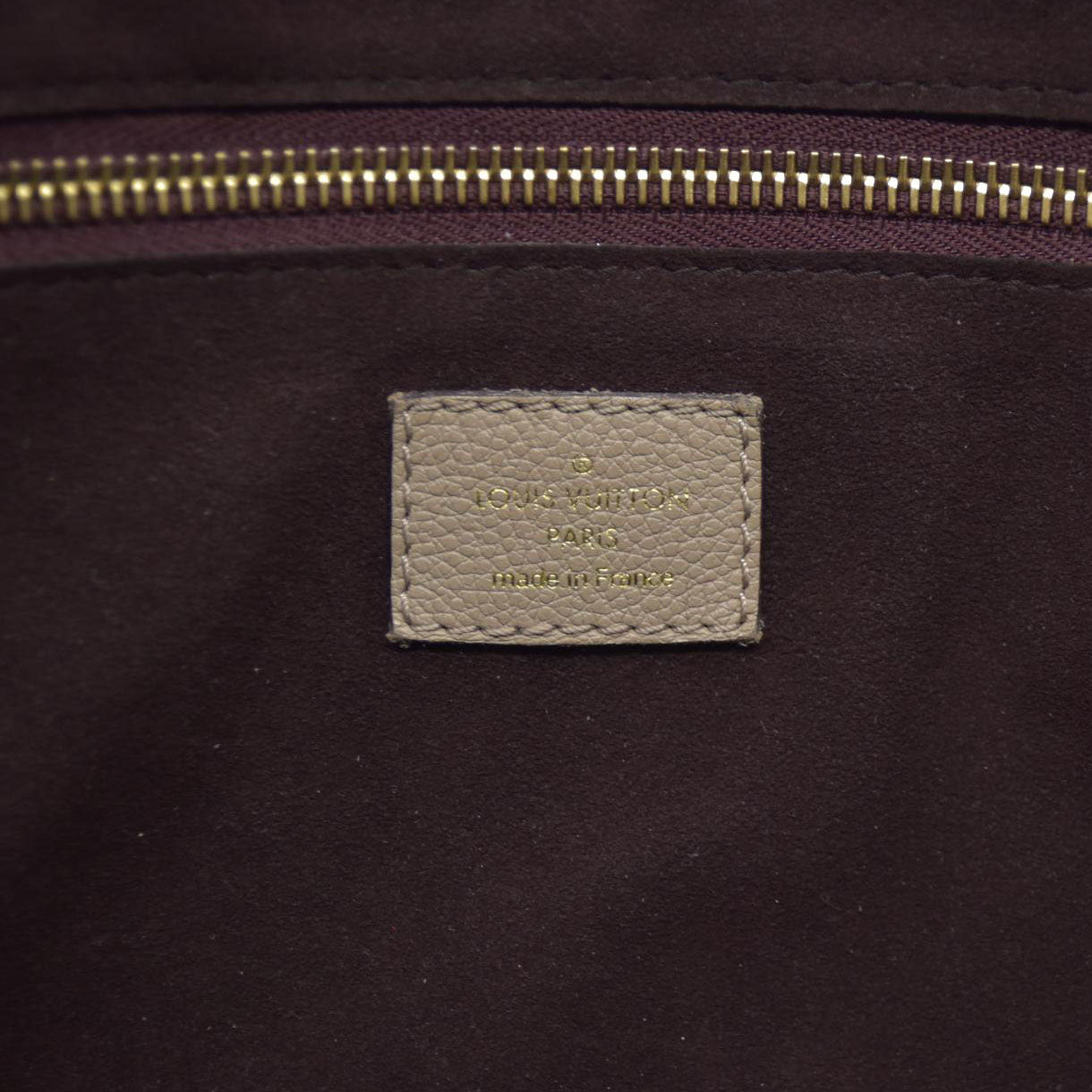 Louis Vuitton  Empreinte Monogram Giant Neverfull MM Tourterelle