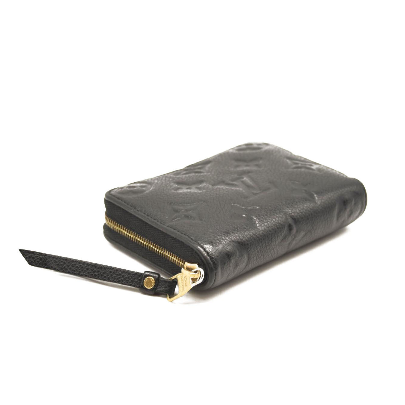 LOUIS VUITTON Empreinte Zippy Coin Purse Black