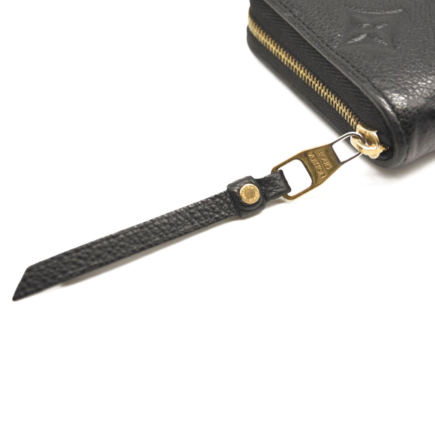 LOUIS VUITTON Empreinte Zippy Coin Purse Black