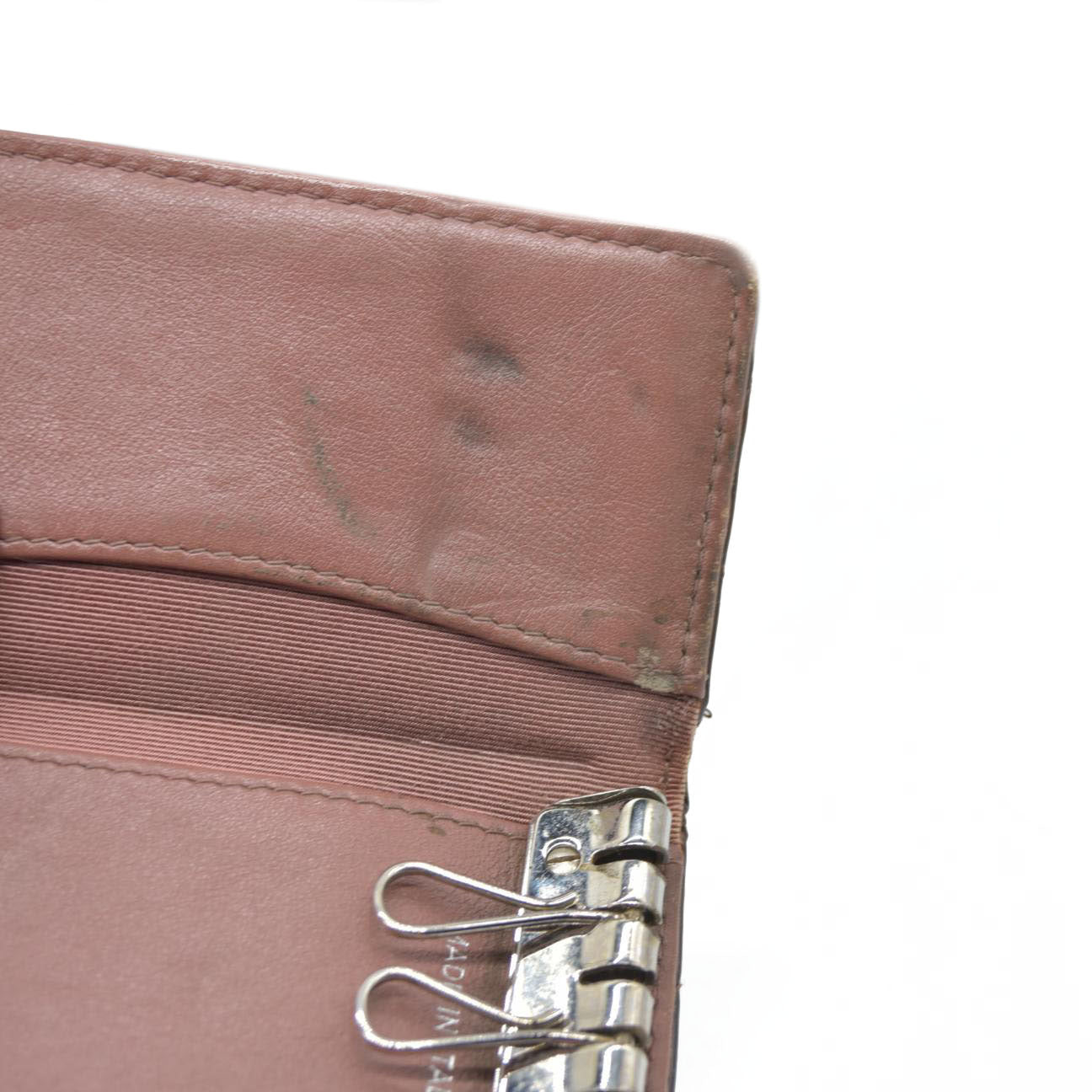 Chanel Timeless/Classique patent leather key ring