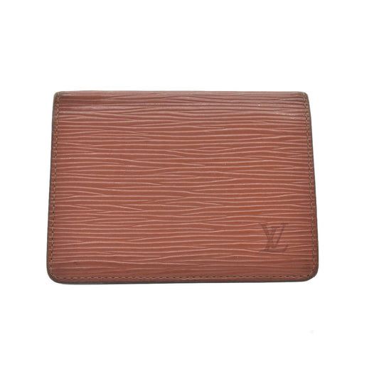 $305 1997 Louis Vuitton Epi Porte 2 Cartes Vertical Leather Pass Card Case SP0947