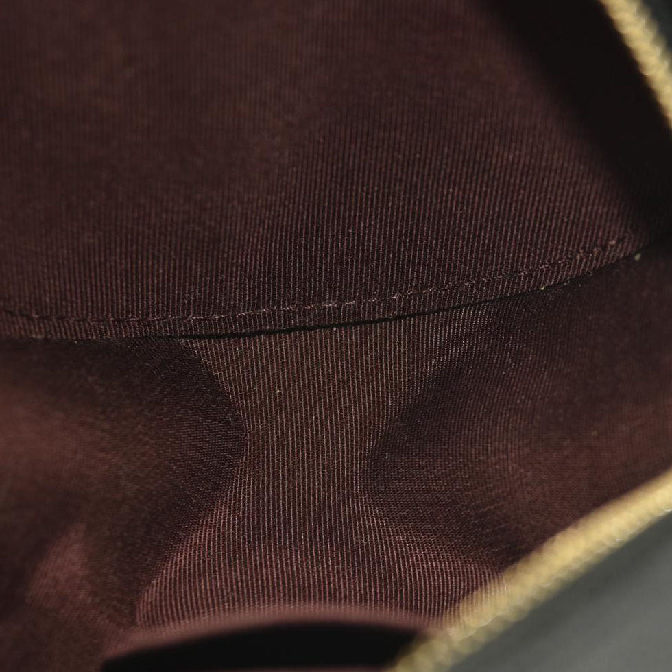 Chanel  Caviar Quilted Round Clutch With Chain Black 30*