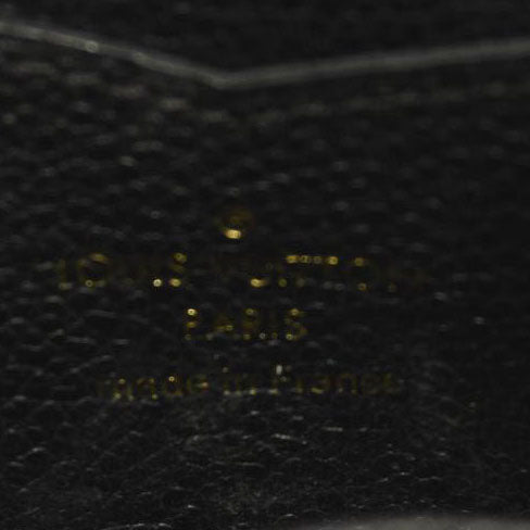 LOUIS VUITTON Empreinte Zippy Coin Purse Black