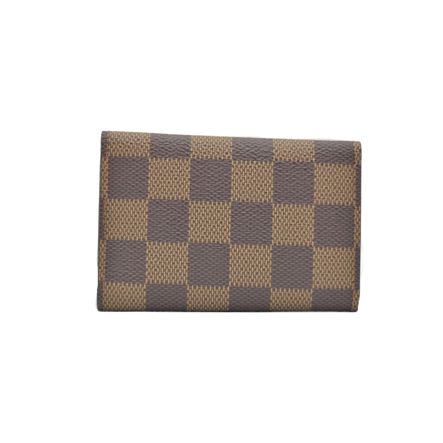 $340 2003 Louis Vuitton Damier Multicles 6 Ring Key Case Brown CT0023