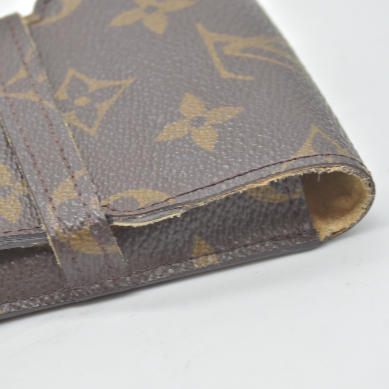 $400 2001 Louis Vuitton Monogram Glasses Sunglasses Case w Flap CONSIGNMENT SN0051