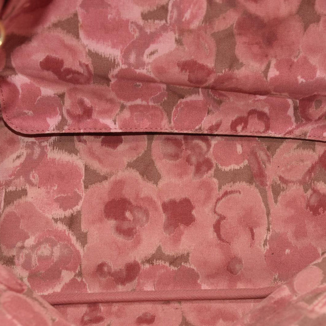 Louis Vuitton  Monogram Articles de Voyage Ikat Neverfull MM Rose Velours GI2143