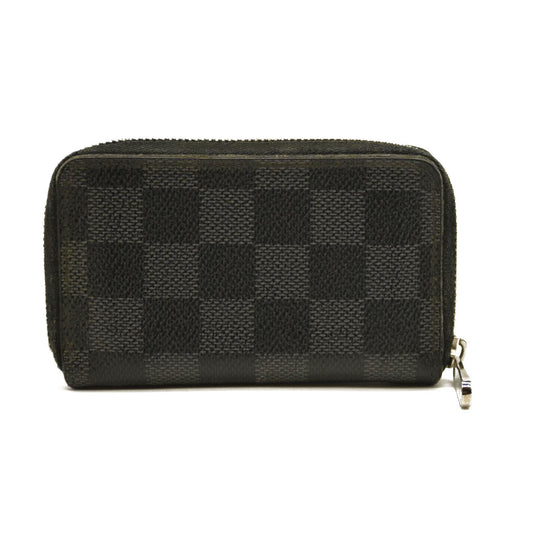 Louis Vuitton  Damier Graphite Zippy Coin Purse Vertical MI0185