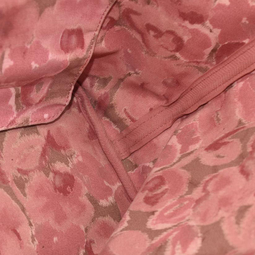 Louis Vuitton  Monogram Articles de Voyage Ikat Neverfull MM Rose Velours GI2143