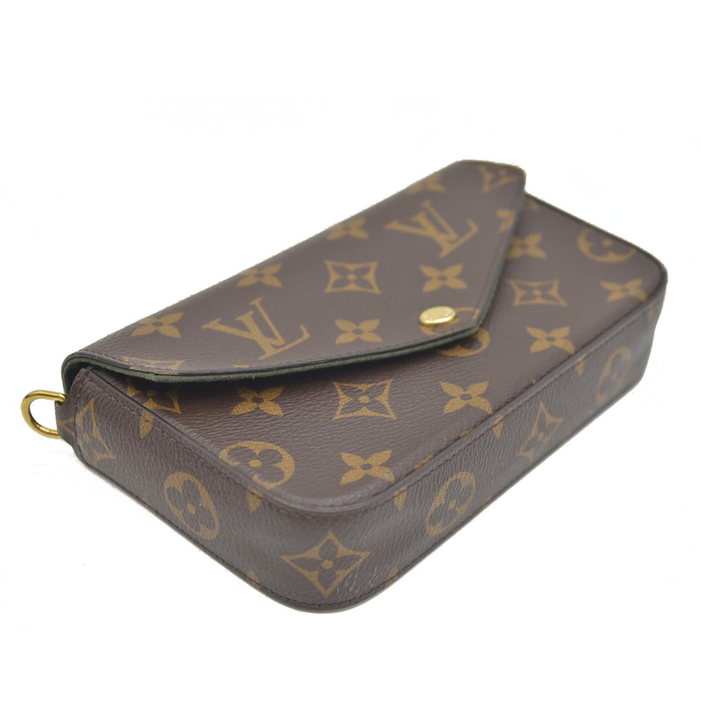 Louis Vuitton  Monogram Felicie Strap & Go Kaki