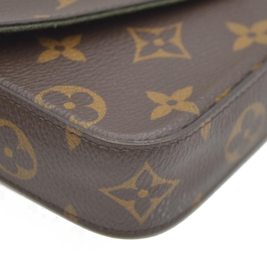 Louis Vuitton  Monogram Felicie Strap & Go Kaki