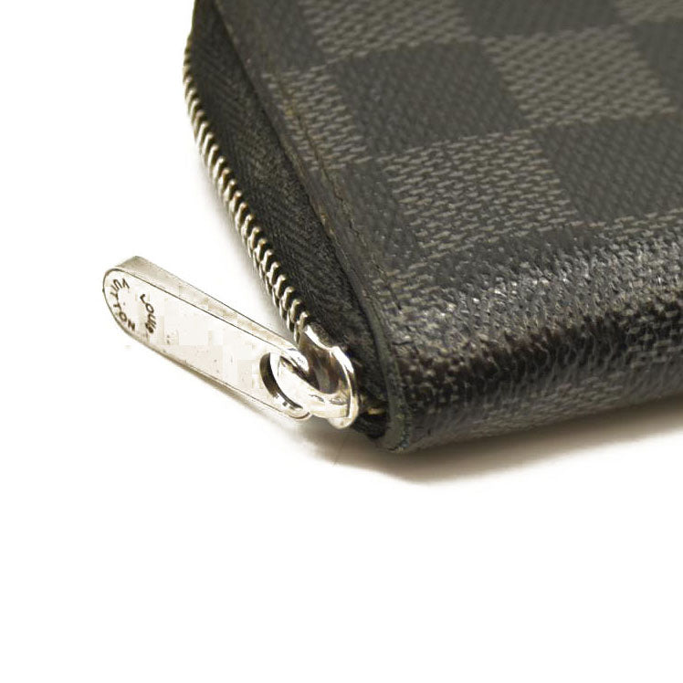 Louis Vuitton  Damier Graphite Zippy Coin Purse Vertical MI0185