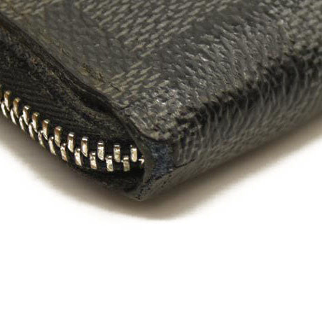 Louis Vuitton  Damier Graphite Zippy Coin Purse Vertical MI0185