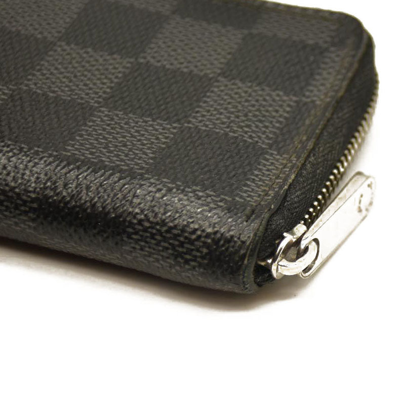 Louis Vuitton  Damier Graphite Zippy Coin Purse Vertical MI0185