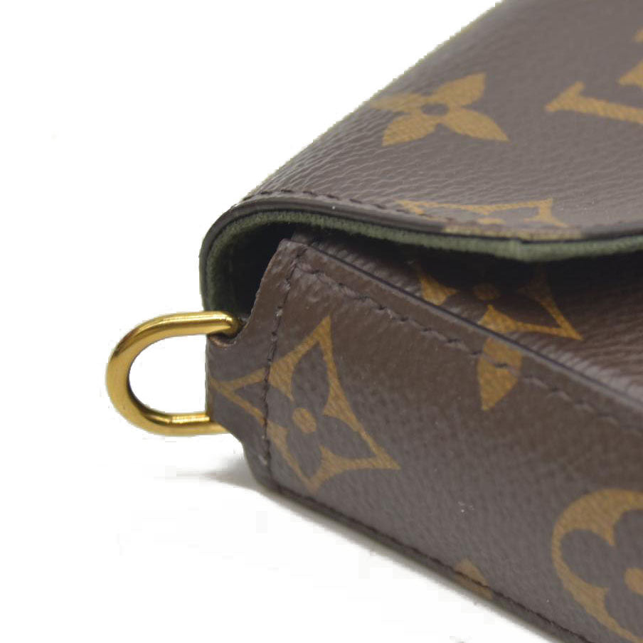 Louis Vuitton  Monogram Felicie Strap & Go Kaki
