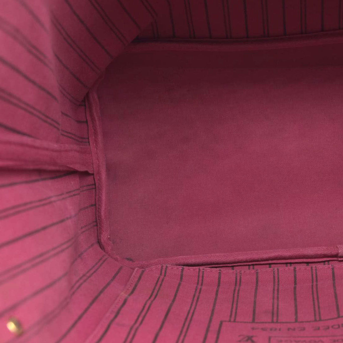$2170 Louis Vuitton  Monogram Neo Neverfull MM Fuchsia AR5105
