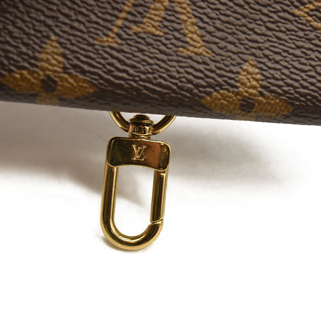 RFID Louis Vuitton  Monogram Felicie Strap & Go Kaki