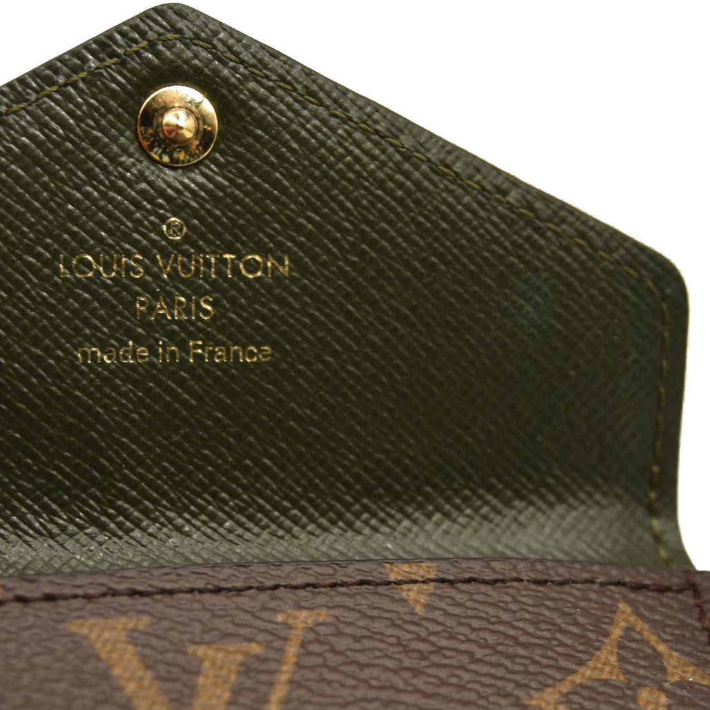 RFID Louis Vuitton  Monogram Felicie Strap & Go Kaki