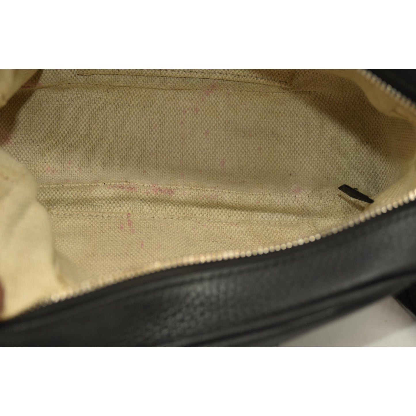 Gucci  Pebbled Calfskin Small Soho Disco Bag Black