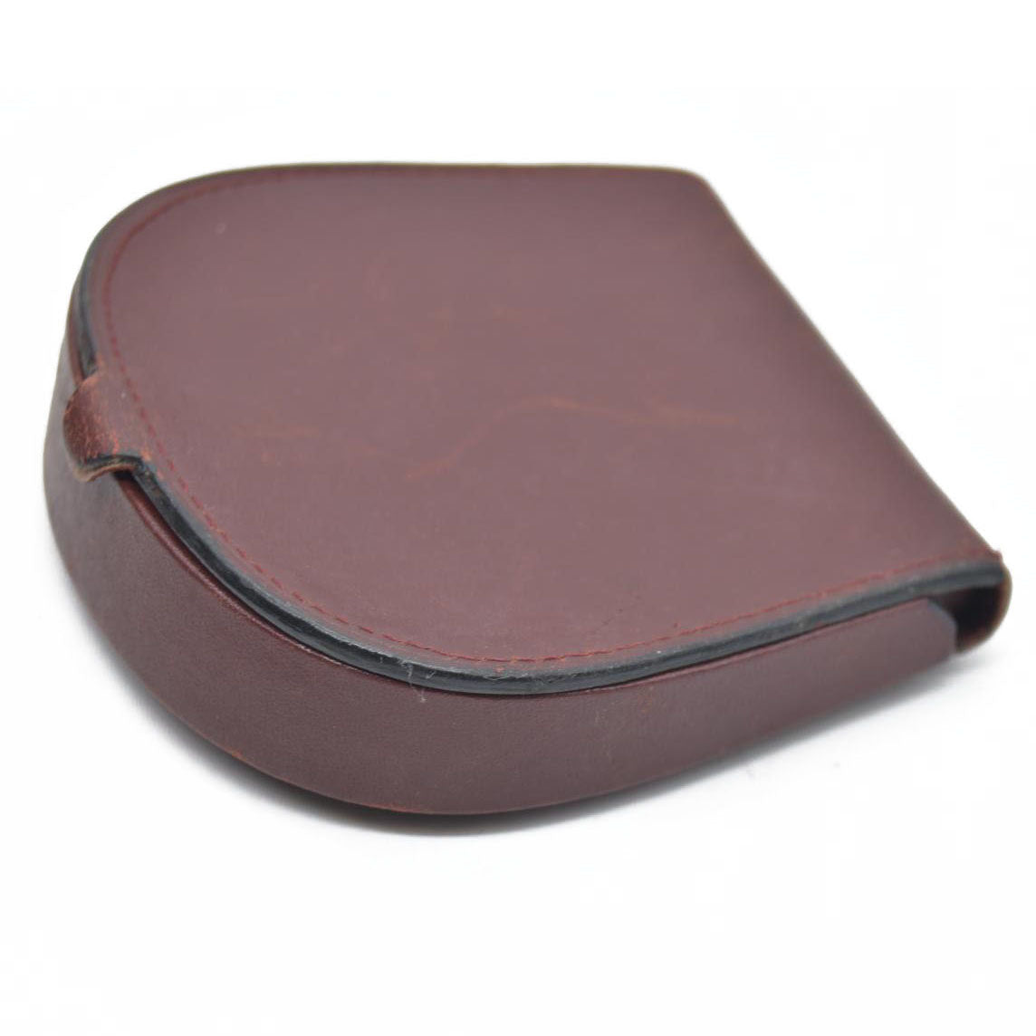 Cartier Red Must de Cartier Leather Coin Pouch Dark red