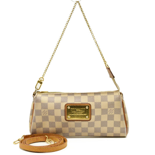 Louis Vuitton  Damier Azur Eva Clutch SN1163