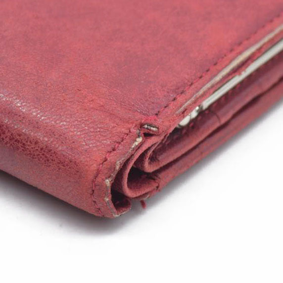 Burberry Vintage Kiss Lock French Wallet