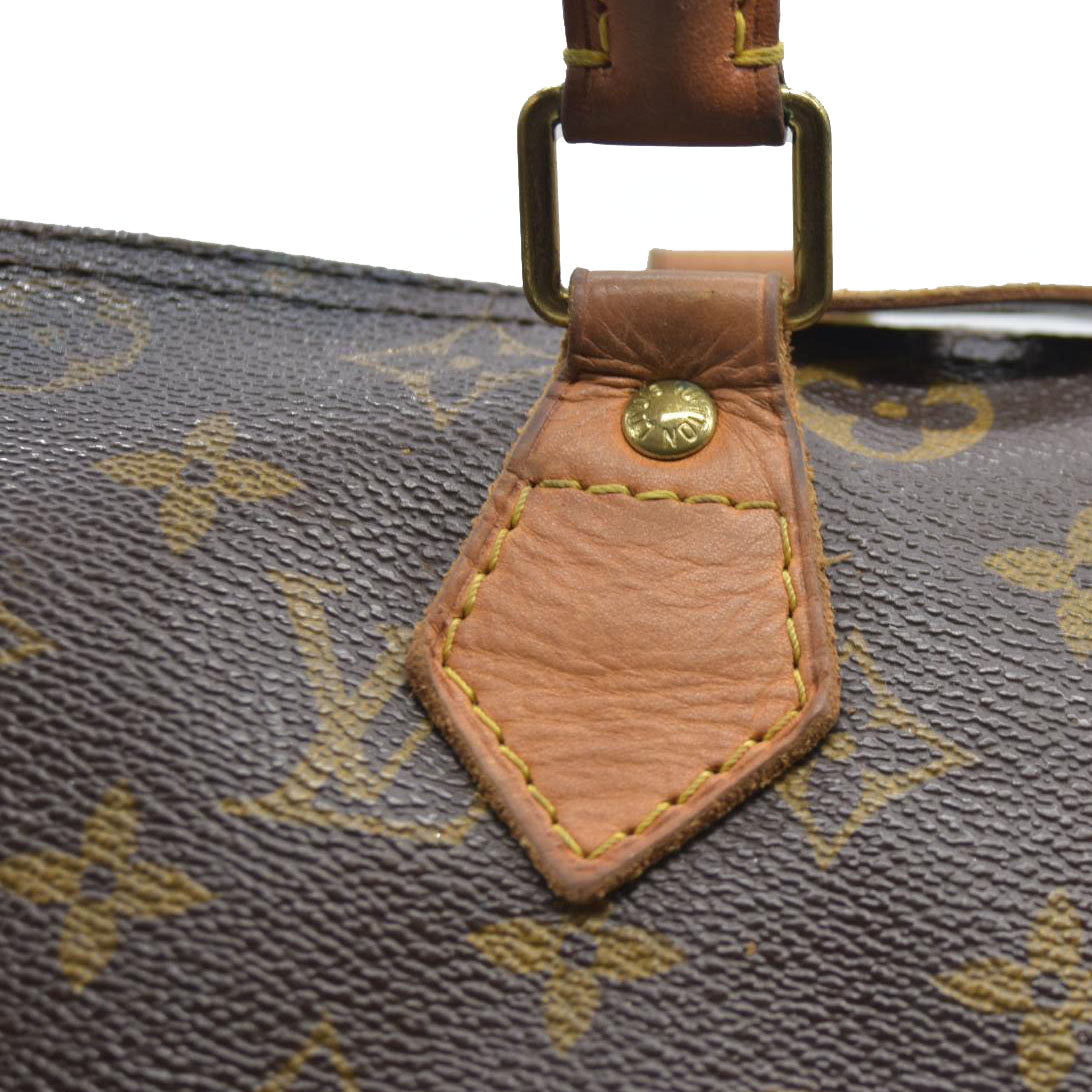 $1550 Louis Vuiton Monogram Speedy 30 SD1193