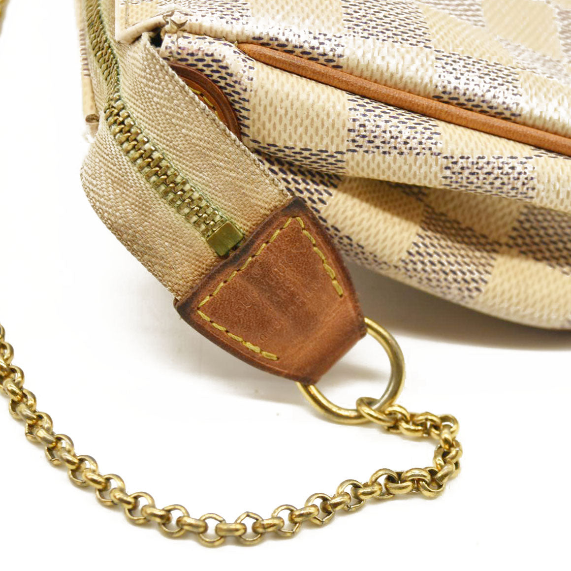 Louis Vuitton  Damier Azur Eva Clutch SN1163