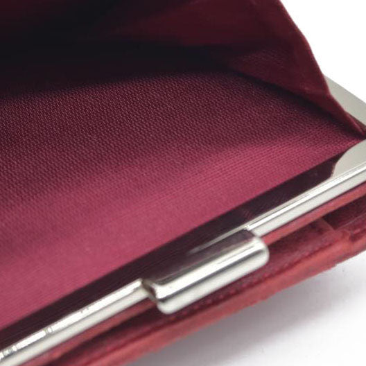 Burberry Vintage Kiss Lock French Wallet