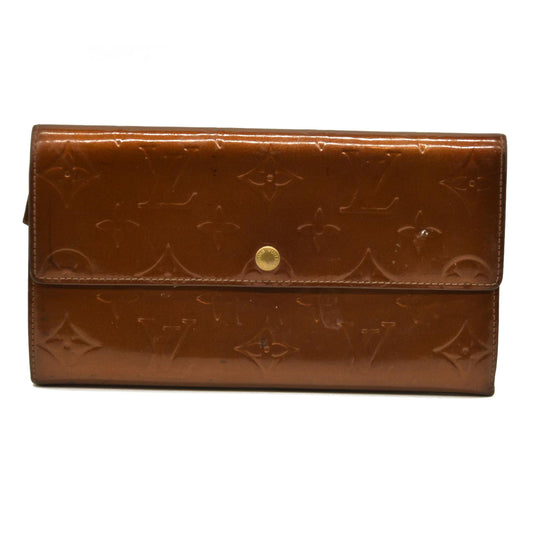 Louis Vuitton  Vernis Sarah Wallet Bronze TH0091