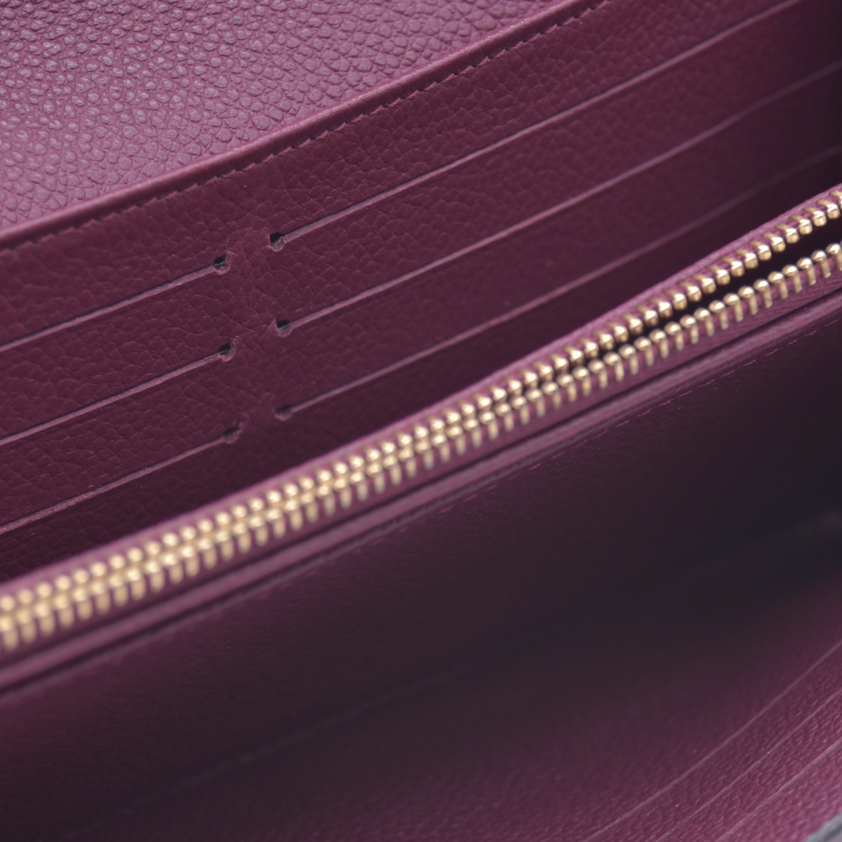$1060 2016 Louis Vuitton Empreinte Sarah Wallet NM Burgundy CA4116