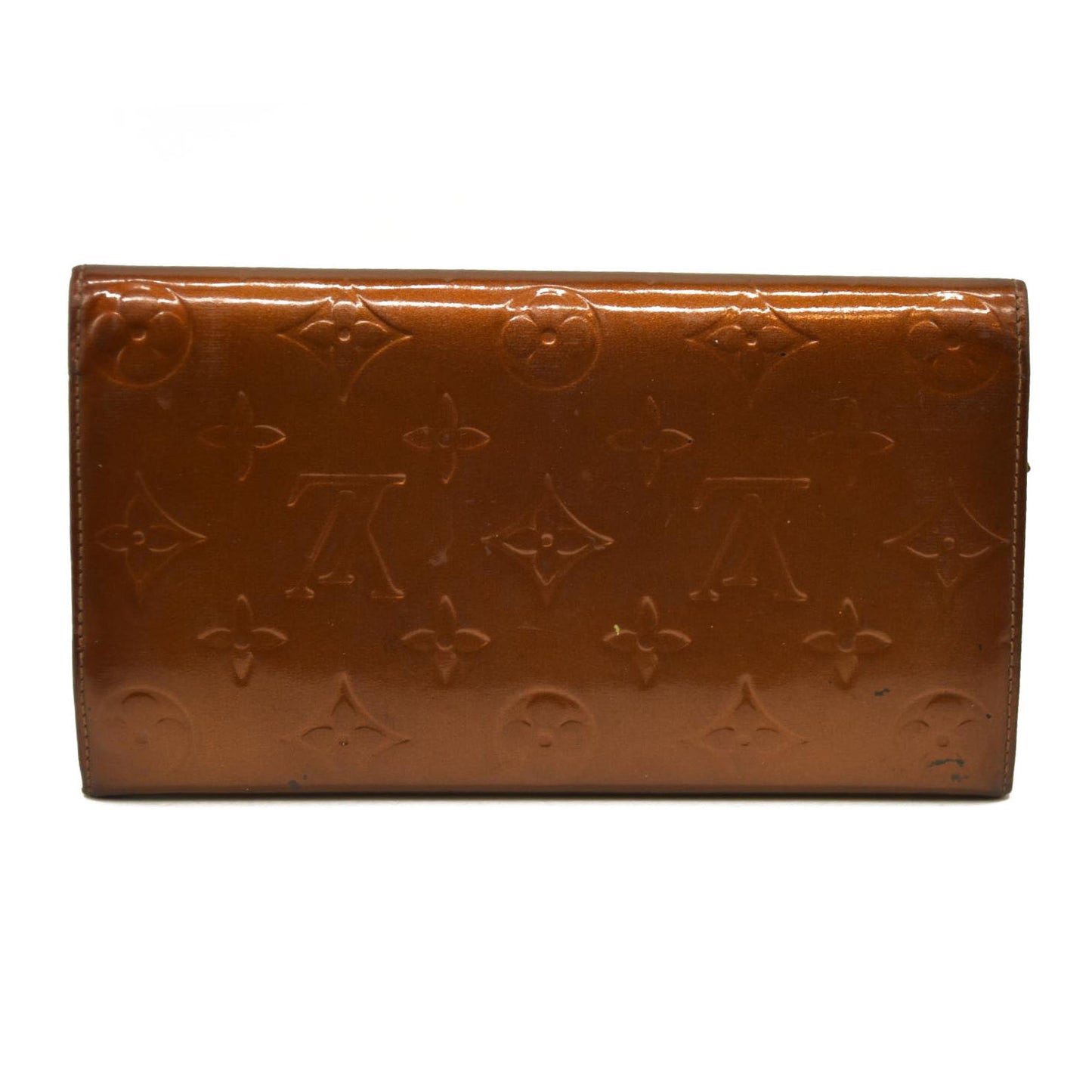 Louis Vuitton  Vernis Sarah Wallet Bronze TH0091