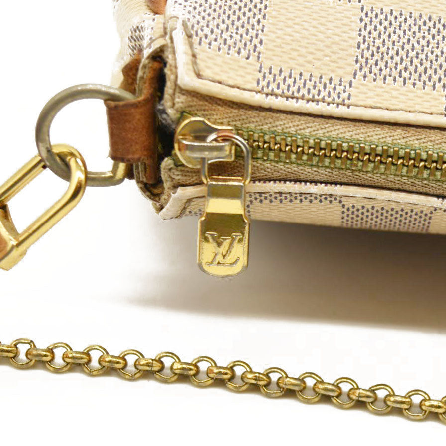 Louis Vuitton  Damier Azur Eva Clutch SN1163