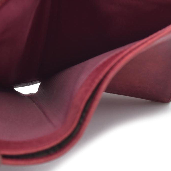 Burberry Vintage Kiss Lock French Wallet