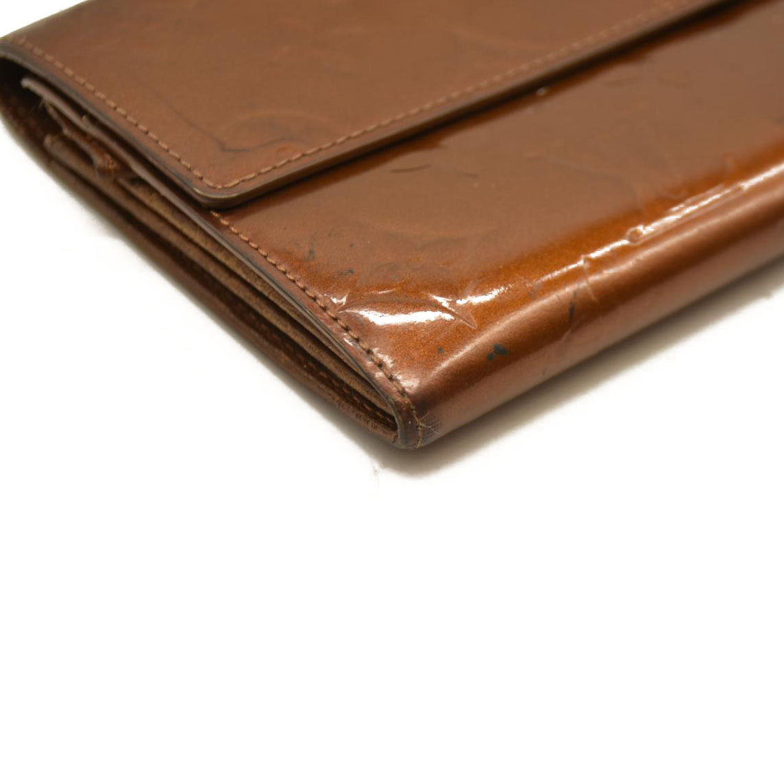 Louis Vuitton  Vernis Sarah Wallet Bronze TH0091