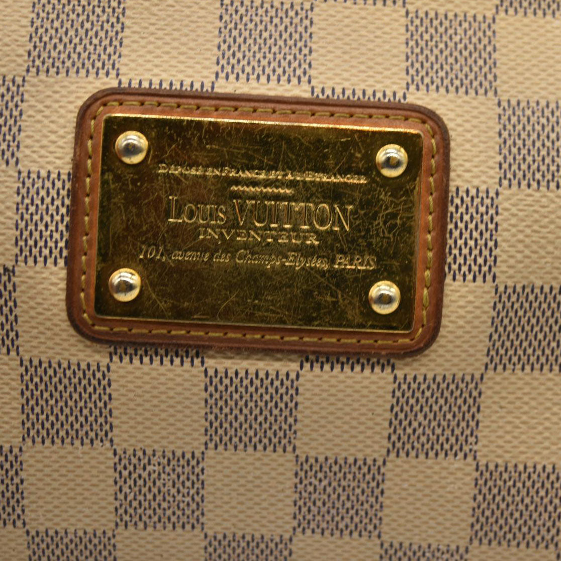 Louis Vuitton  Damier Azur Eva Clutch SN1163