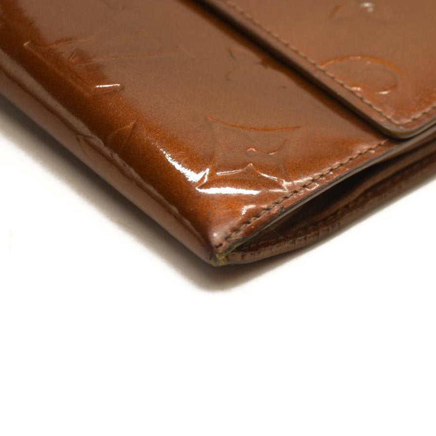 Louis Vuitton  Vernis Sarah Wallet Bronze TH0091