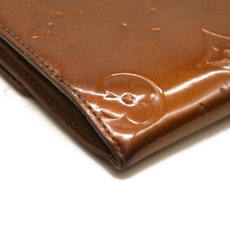 Louis Vuitton  Vernis Sarah Wallet Bronze TH0091