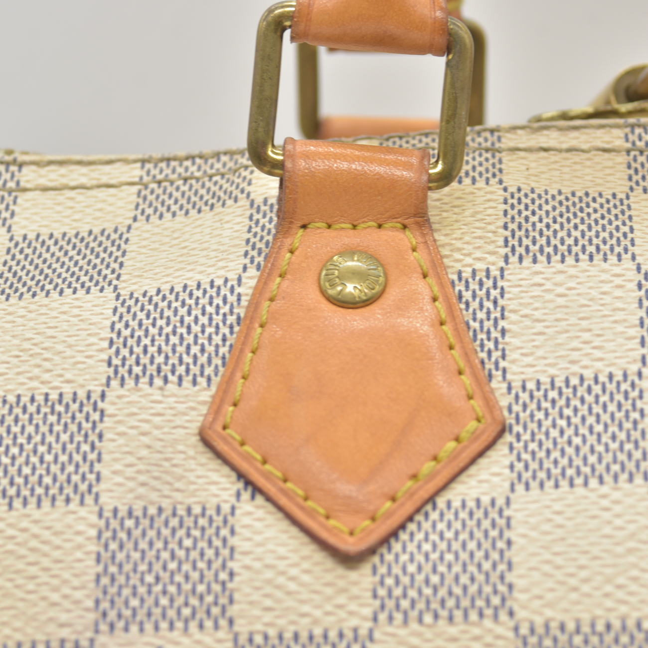 $1980 2015 Louis Vuitton Damier Azur Speedy Bandouliere 30 SP1105