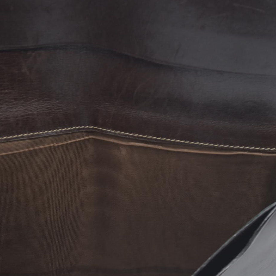 CELINE Wallet Long C Macadam Horse Carriage Leather Canvas Brown